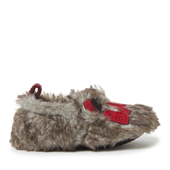 Baby Bear Slippers 6 - 9 Mo Dearfoams Holiday NWT - Picture 2 of 8